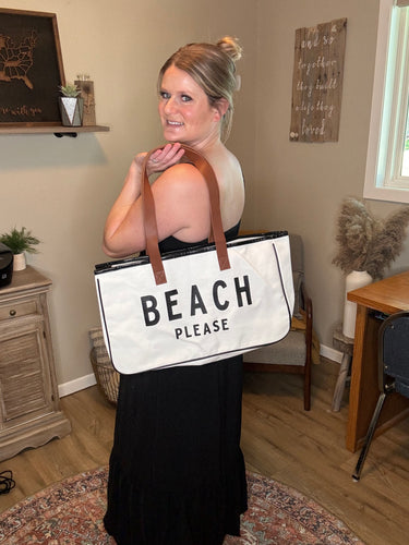 Beach Please Tote Bag