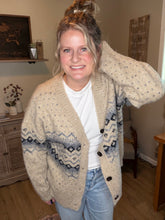 Load image into Gallery viewer, Argyle Cardigan