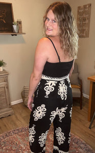 Geo Print Jumpsuit
