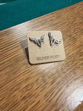 Load image into Gallery viewer, Almond Climber Earrings: Silver