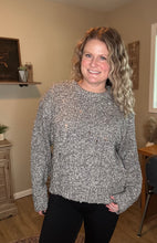 Load image into Gallery viewer, Distressed Sweater Knit Pullover