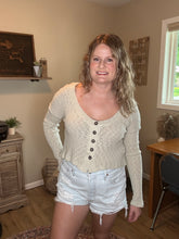 Load image into Gallery viewer, Long Sleeve Knit Cardigan Sweater Top