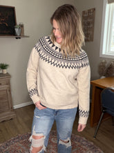Load image into Gallery viewer, Aztec Round-neck Sweater