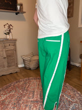 Load image into Gallery viewer, Striped Smocked Waist Drawstring Cropped Pants