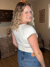 Load image into Gallery viewer, Trim Crop Tee