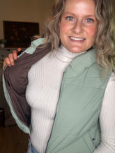 Load image into Gallery viewer, Zip-Front Puffer Vest