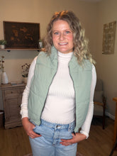 Load image into Gallery viewer, Zip-Front Puffer Vest