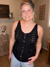 Load image into Gallery viewer, Button Up Sweater Tank