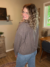 Load image into Gallery viewer, Plaid Print Jacket