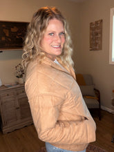 Load image into Gallery viewer, Zip-Up Quilted Jacket
