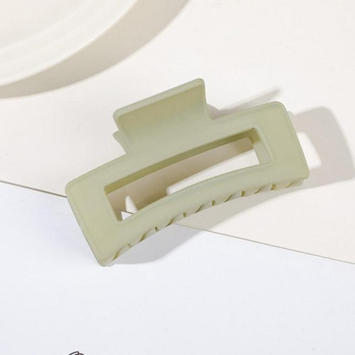 Solid Matte Claw Hair Clip