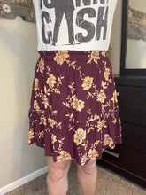 Load image into Gallery viewer, Floral Print Ruffle Skirt