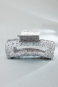 Rectangle Speckled Hair Claw Clip