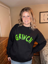Load image into Gallery viewer, Grinch Crew Neck Sweatshirt