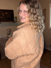Load image into Gallery viewer, Zip-Up Quilted Jacket
