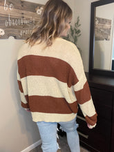 Load image into Gallery viewer, Colorblock Striped Sweater