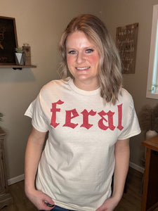 Feral Oversized Graphic Tee