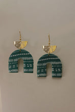 Load image into Gallery viewer, Ethnic Polymer Clay Drop Earrings