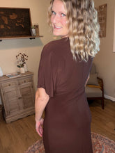 Load image into Gallery viewer, Twist Front Maxi Dress