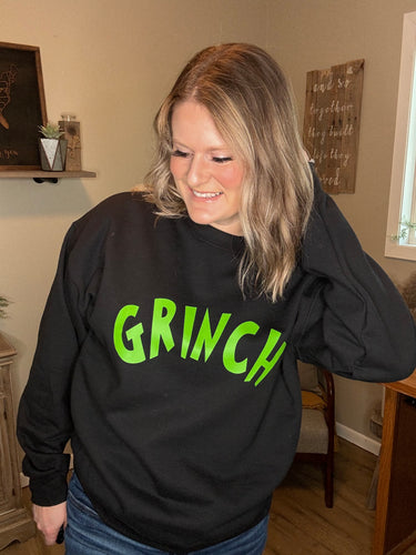 Grinch Crew Neck Sweatshirt