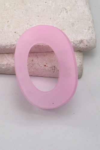 Bubbly Translucent Hair Claw Clip