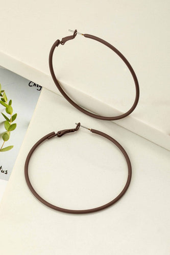 Skinny Hoop Earrings