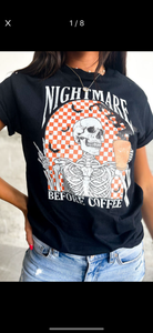 Nightmare Before Coffee Graphic Tee