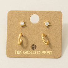 Load image into Gallery viewer, Mini Four Piece Post Stud Earrings