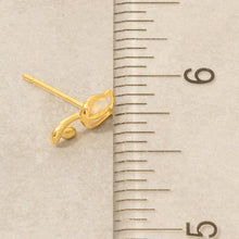Load image into Gallery viewer, Gold Dipped Opal Tulip Stud Earrings