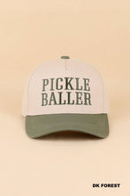 Load image into Gallery viewer, Pickle Baller Two Tone Snapback Hat