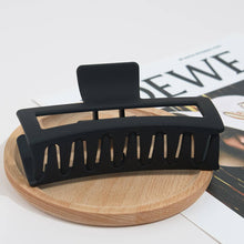 Load image into Gallery viewer, Extra Large Matte Rectangle Hair Claw Clip