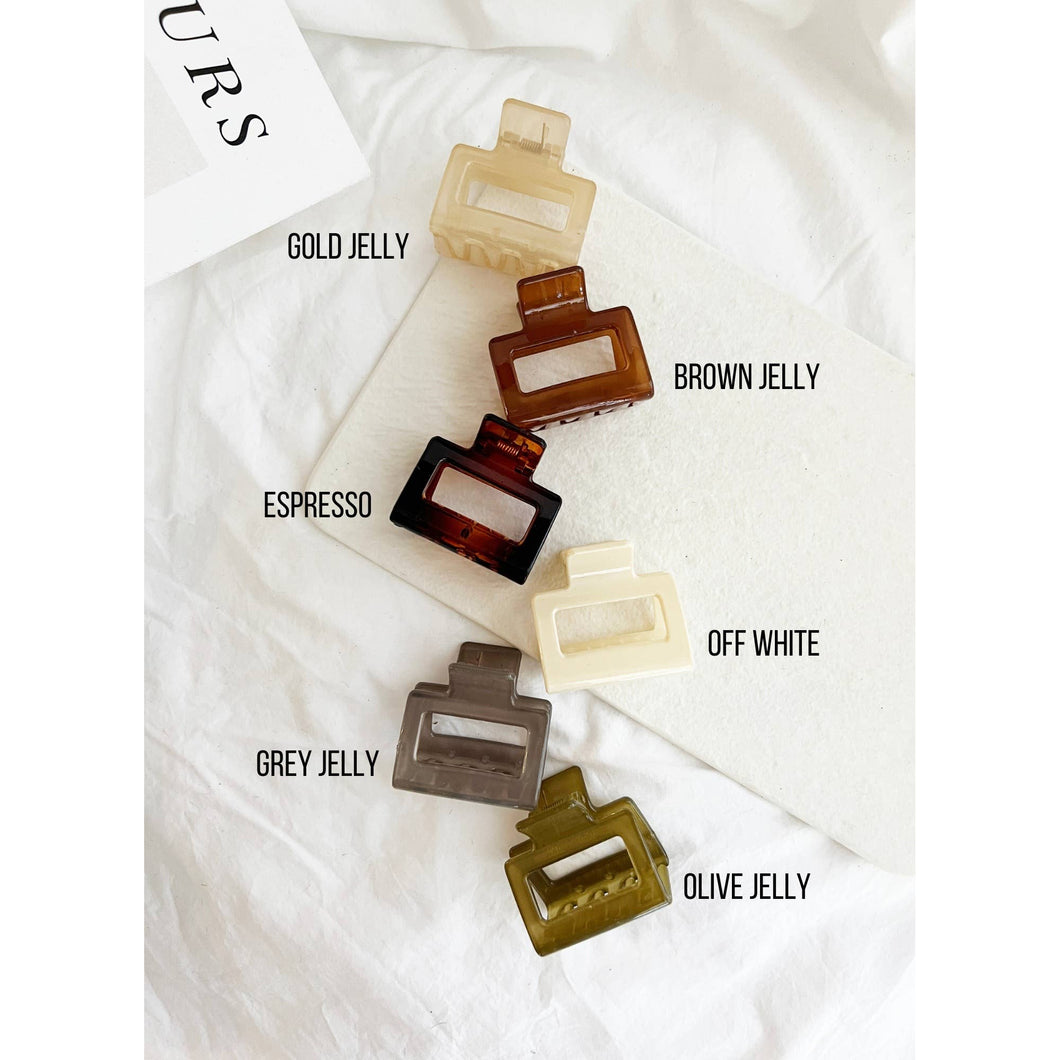 Jelly Hair Clips