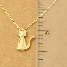 Load image into Gallery viewer, Cat Pendant Necklace