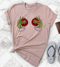 Load image into Gallery viewer, Grinch Ornament Tee