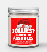 Load image into Gallery viewer, Jolliest Bunch Of Assholes Christmas Soy Candle