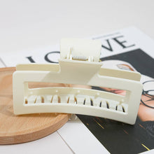 Load image into Gallery viewer, Extra Large Matte Rectangle Hair Claw Clip