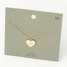 Load image into Gallery viewer, Fuck Off Heart Pendant Necklace