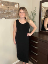 Load image into Gallery viewer, Twisted Back Rib Tank Dress
