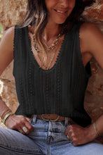 Load image into Gallery viewer, Lace Crochet Tank Top