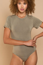 Load image into Gallery viewer, Basic Short Sleeve Round Neck Bodysuit
