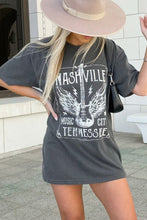 Load image into Gallery viewer, Nashville Oversized Graphic Tee
