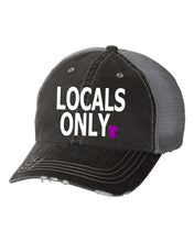 Load image into Gallery viewer, Locals Only Embroidered Trucker Hat
