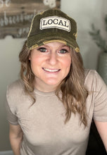 Load image into Gallery viewer, Local Distressed Trucker Hat